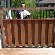 Ipe Deck SoftWash Cleaning and Oiling on Spring Lane in West Caldwell, NJ 11